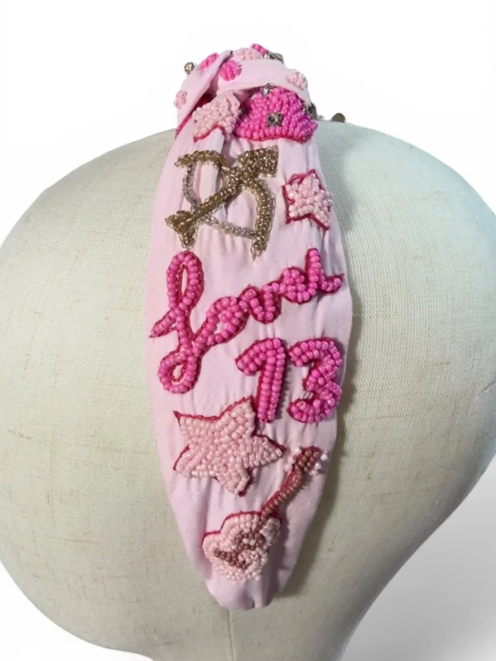 Taylor Swift Lover 13 Beaded Headband New